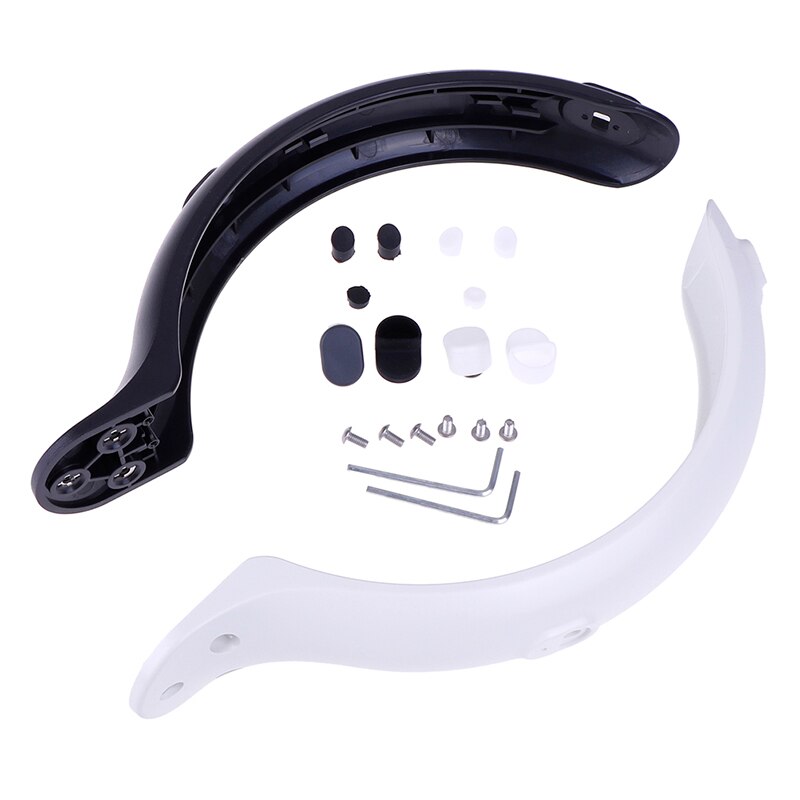 KotflüGel hinten Elektrische Rolle Fender Wache Skateboard Fender Profi Teile Zubehör Für M365 Rolle Weiß/Schwarz