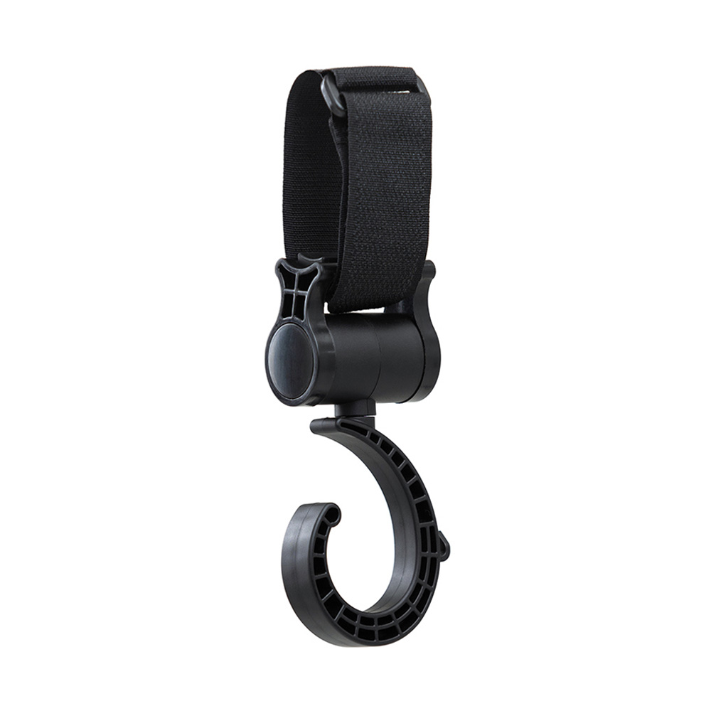 Baby cart crochet poussette storage trolley organizer Stroller hook for cart carriage bags hanger accessories outdoor: black
