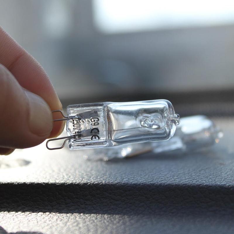 1Pcs G9 Eco Halogen Bulbs G9 220V 20W / 25W / 40W / Beads Crystal Lamp LED 60W Posted Lamp Capsule Lamps Bulb Halogen Y5R9