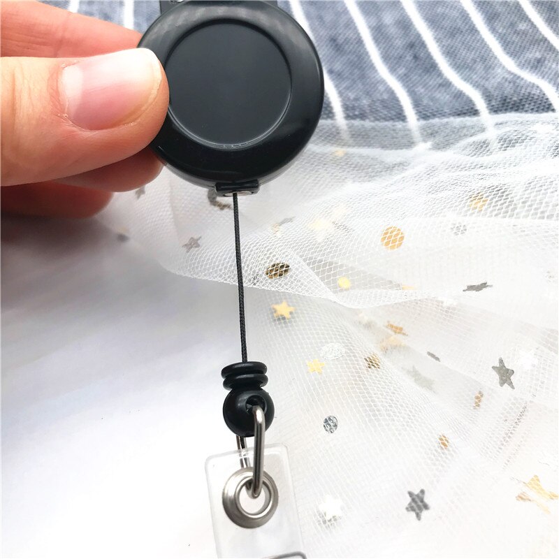 Transparent Staff Identification Name Badge ID Card Access Exhibition Card With Neck Straps Accessories Badges Set Lanyard