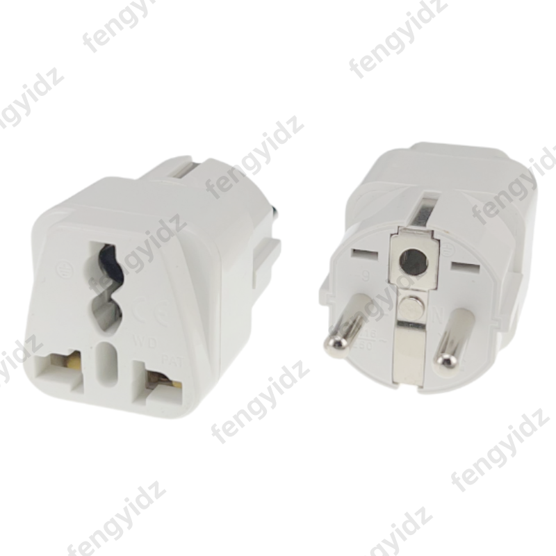 EU Stecker Adapter Universal- UK AU uns Zu EU KR Steckdose Konverter 16A 250V Spanien Frankreich Russland Reise Adapter steckdose AC Steckdose