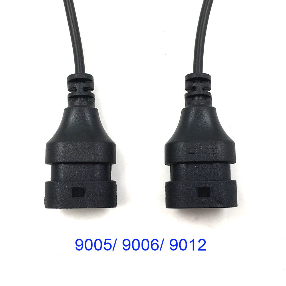 10pcs Car Headlight Plug Wire H1 H3 H4 H7 H8 H11 9004 9005 9006 9012 Socket Adapter 12V 24V Truck Auto Headlamp Lights Connector: 10pcs  9005