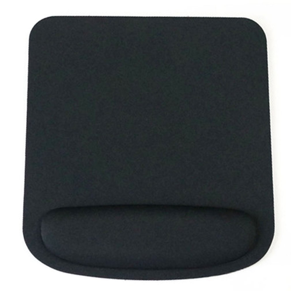 Ergonomische Maus Matte Pad Handgelenk Unterstützung Nicht-Slip Rechteck Mouse pad Computer PC Modische Maus Pad Schreibtisch Notebook Maus matte: Schwarz