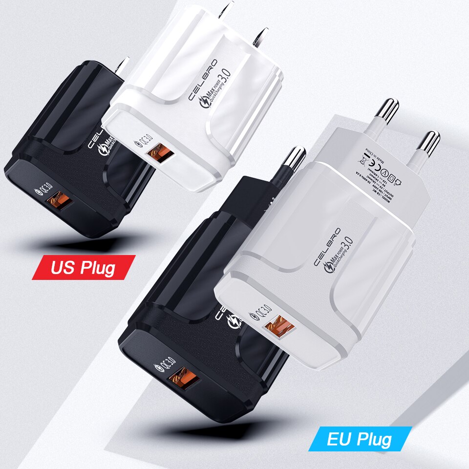 Quick Charge 3.0 Charger 9V 2a Snel Opladen Voor Oukitel WP2 Y4800 Wp5000 K12 Blackview BV9900 BV8000 Ulefone Power 6 Doogee