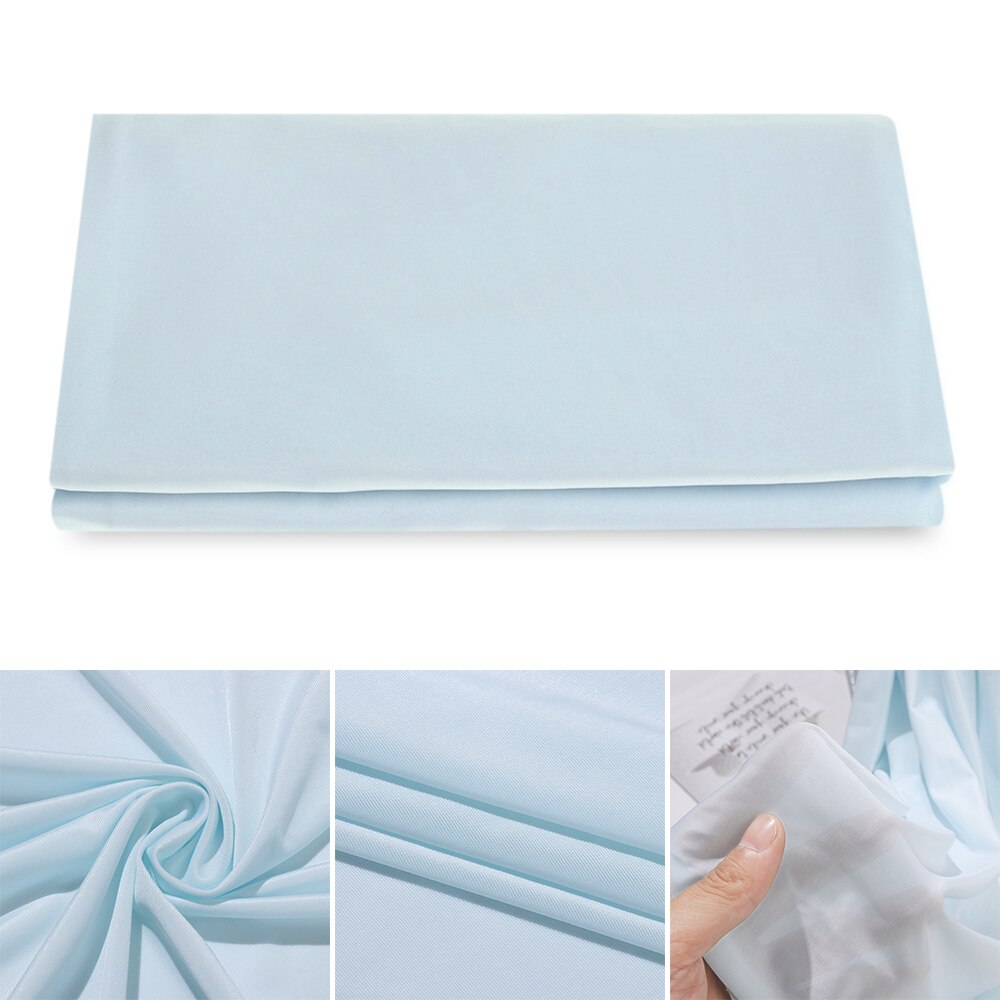 High Stretch Ijs Zijde Doek Stof Patchwork Doek Diy Outdoor Sjaal & Sjaals Doek Naaien Materiaal Zon Bescherming Kleren