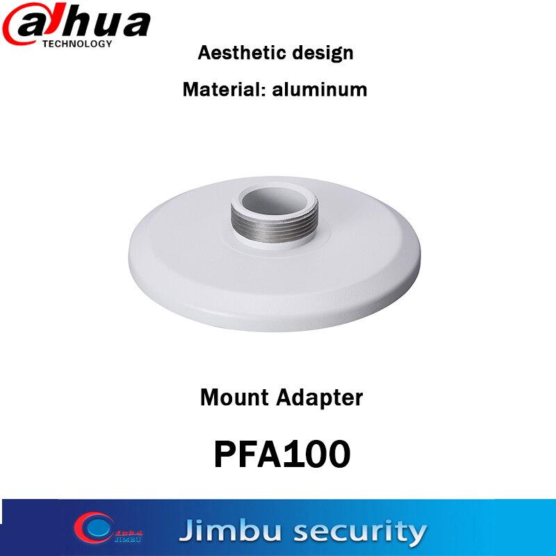 Dahua pfa 100- monteringsadapter aluminium kamerabrakett pen integrert monteringsadapterapplikasjon hdb(w )5302 hdb(w )5502 hdb(