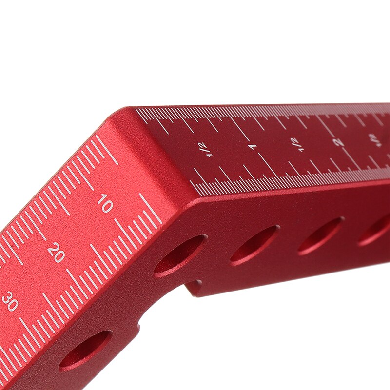 2 Set Woodworking Precision Clamping Square L-Shaped Auxiliary Fixture Splicing Board Positioning Panel Clip Carpenter Ruler