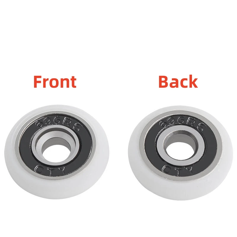 Douchedeur Wieltjes 25mm Douchecabine Wieltjes 8 Stukken