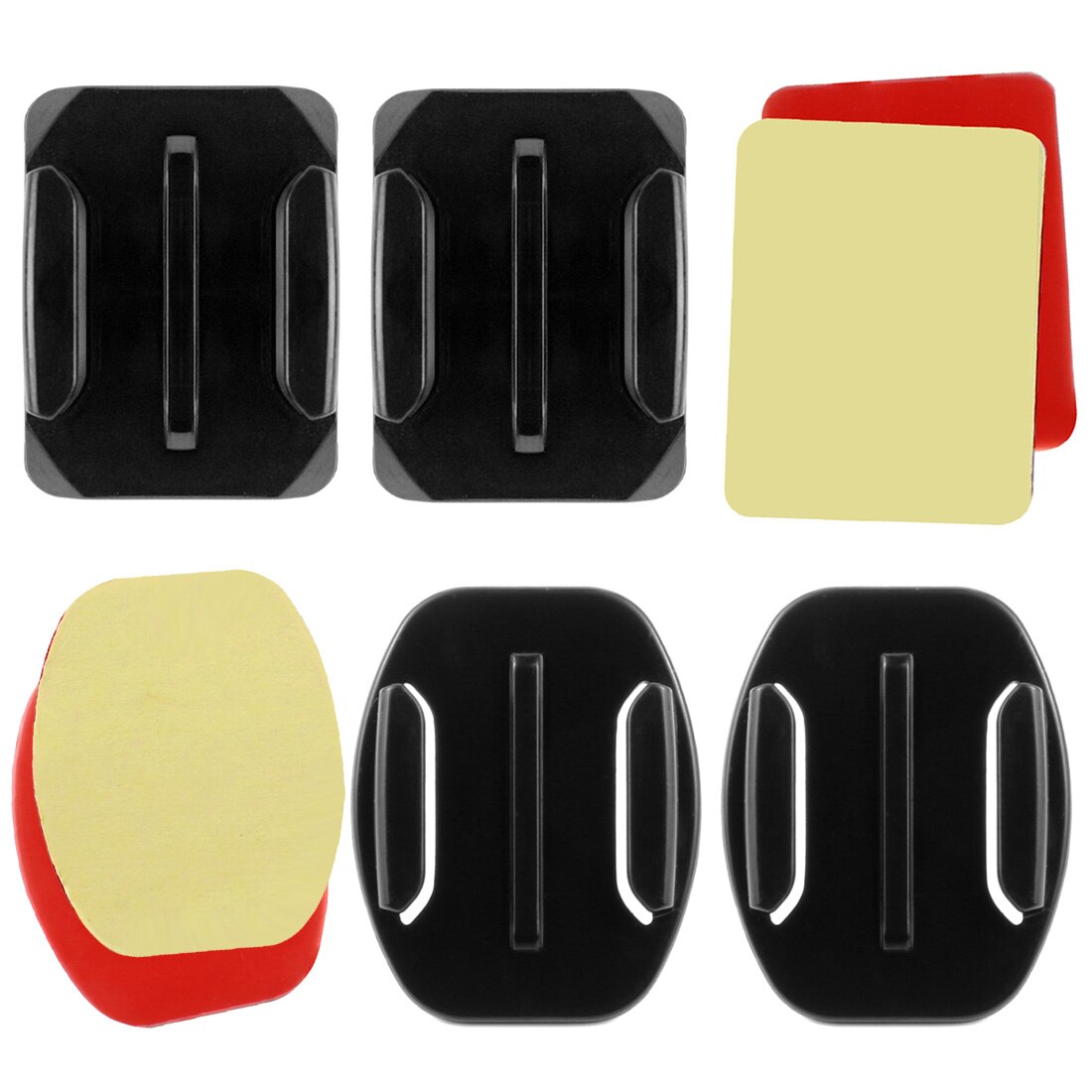Hebilla de liberación rápida para GoPro Hero 9, 8, 7, 5, Yi, Sjcam, SJ4000, SJ5000, accesorios: Base Combo