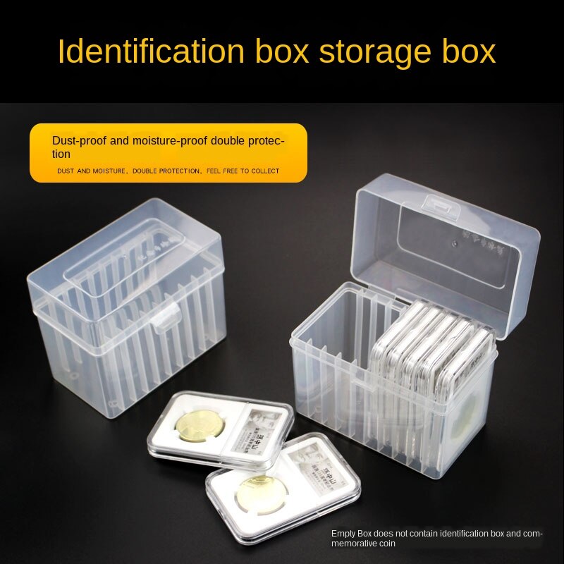 Identification box storage box (identification box protection box/identification box collection box/Ten Pieces)