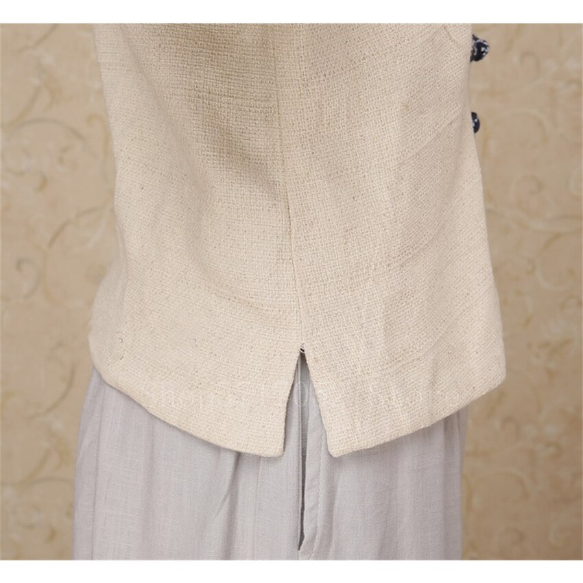 Traditionelle Chinesische Frau Mantel retro Stehkragen Seetang Anzug Baumwolle Ethnische lässig Schnalle Jacke Frauen China Hanfu Spitzen Shirt