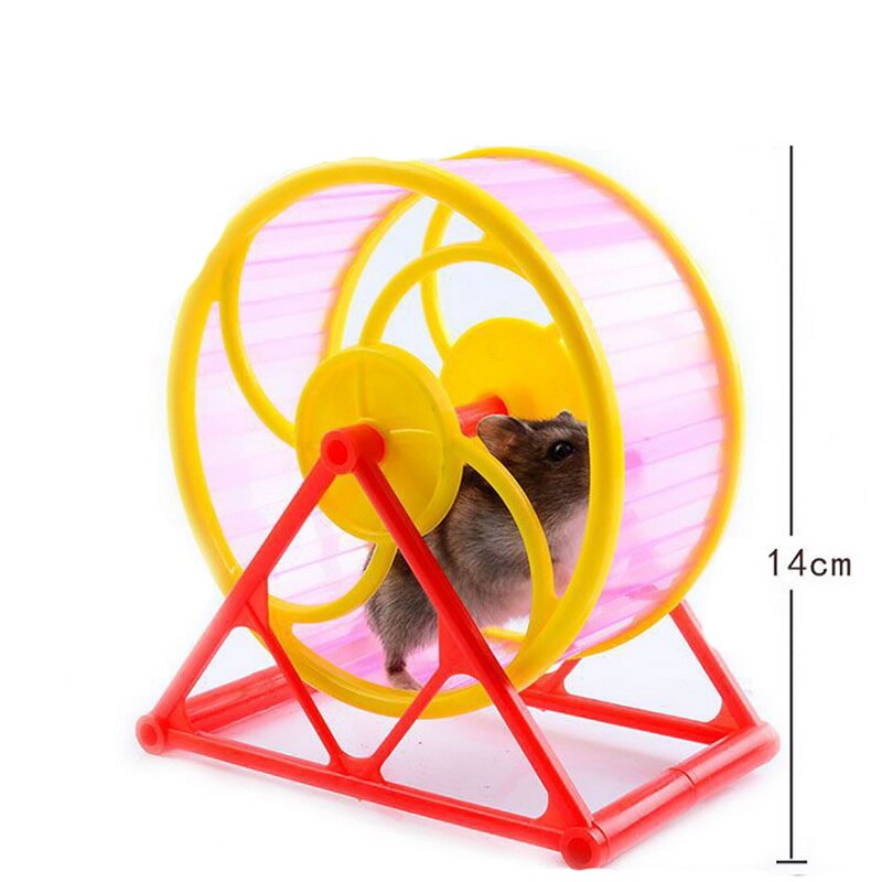 Kæledyr jogging hamster sport løbehjul hamster bur tilbehør legetøj små dyr motion hjul kæledyr forsyninger