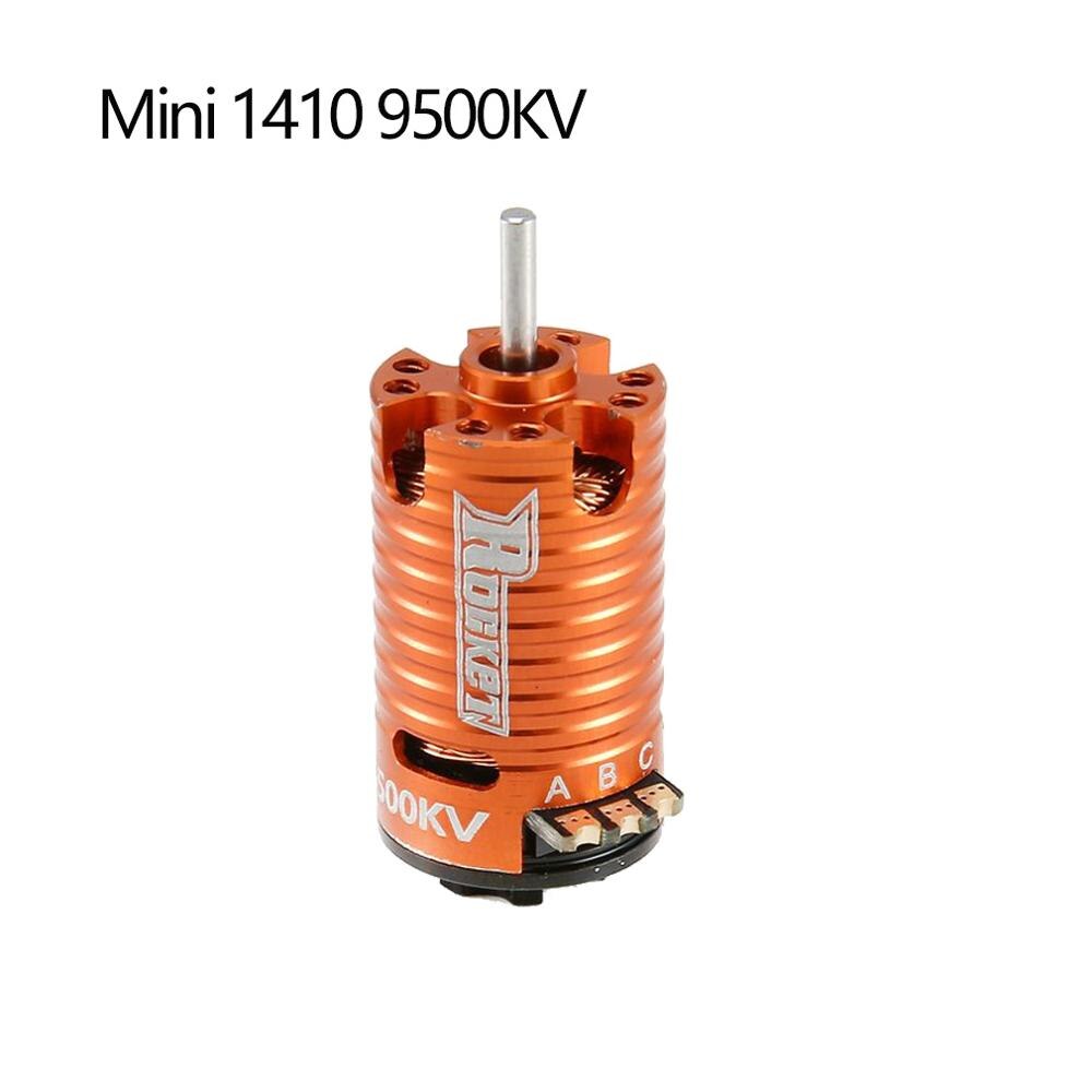 Rakete MINI 1410 2500KV 3500KV 5500KV 7500KV 9500KV Bürstenlosen Motor w/18A ESC für Kyosho Mr03 Atom DRZ 1/24 1/28 1/32 RC Auto