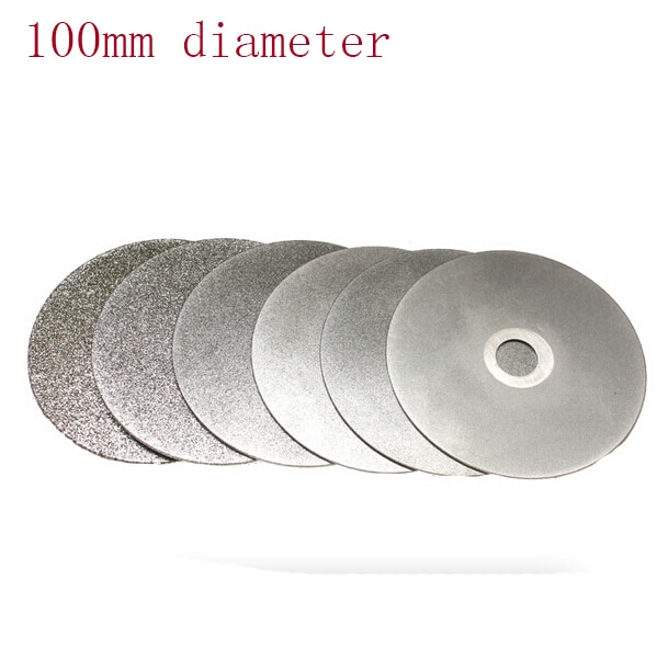 Kökskniv diamantplåt bryne rund diamant chassislipare för knivpoleringsverktyg 100mm 46 60/80/180/280/400 korn