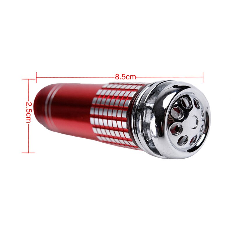 Mini bil luftrenare  dc 12v anjon jonisator renare fräschare bärbar bil fordon lukt eliminator