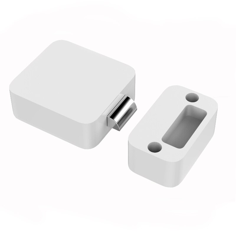 Tuya-Cerradura para puerta de gabinete Invisible con Bluetooth, Control por aplicación remota, para cajón, sin llave, oculto, sin agujero: Default Title