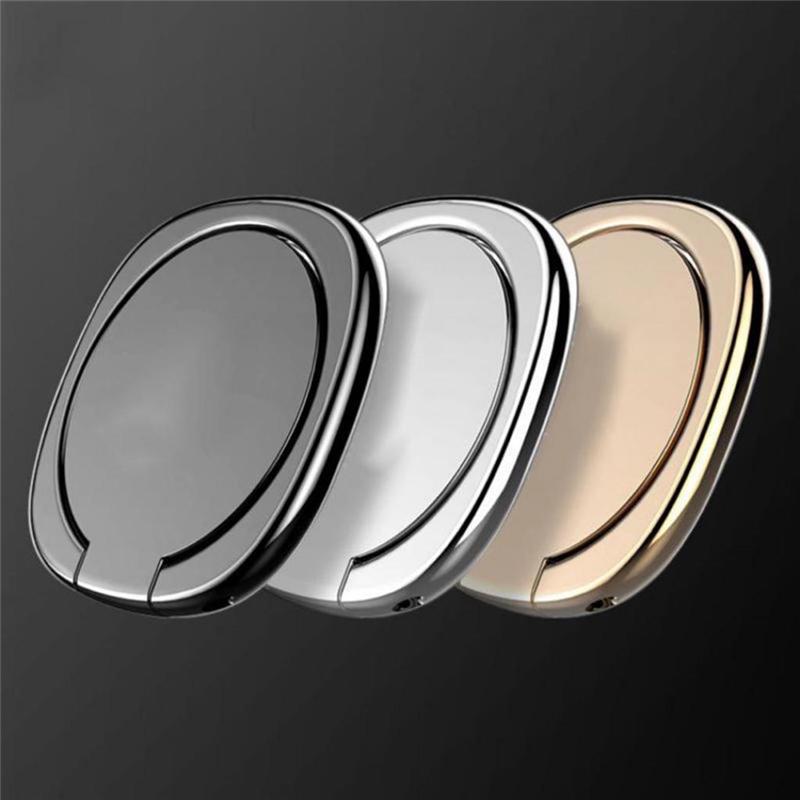 Uniwersalny metalowy uchwyt na telefon Ring Finger Adhesive telefon komórkowy stojak na biurko 360 obrotowy do Samsung A51 iPhone Xiaomi Google