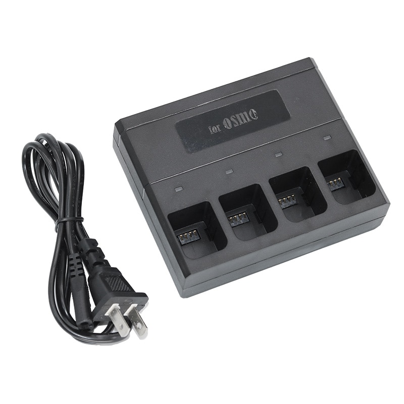 4 porty stacja ładująca zabawka robić utrzymywania równowagi z ładowarką dla DJI OSMO zawodowiec/OSMO surowego/DJI OSMO + kardana ręczna HB02-542465 akumulator o dużej pojemności