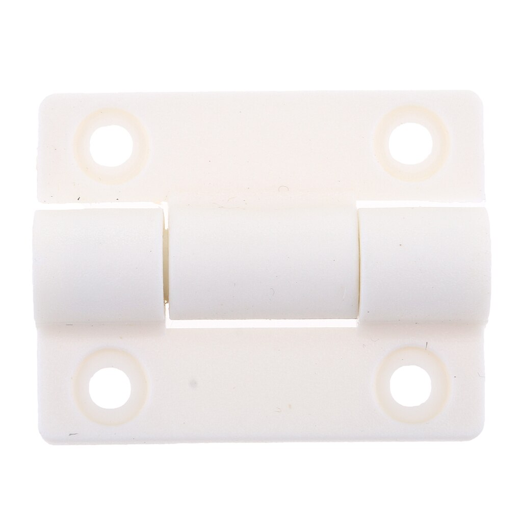 Charnière plastique blanche pour porte fenêtre | 36mm x 30mm