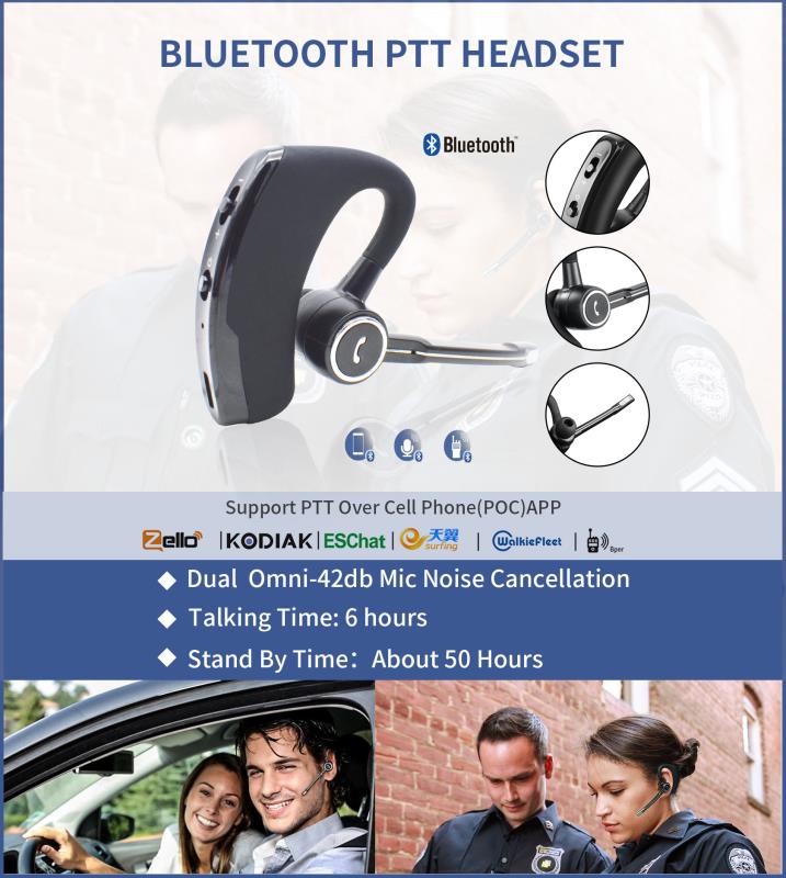 Zello App PTT Bluetooth Headset Unterstützung Auf IOS Und Android