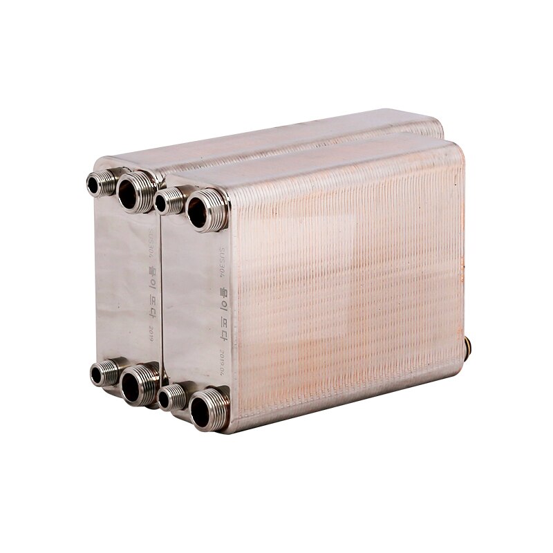 24 Plates stainless steel heat exchanger Brazed plate type water heater SUS304