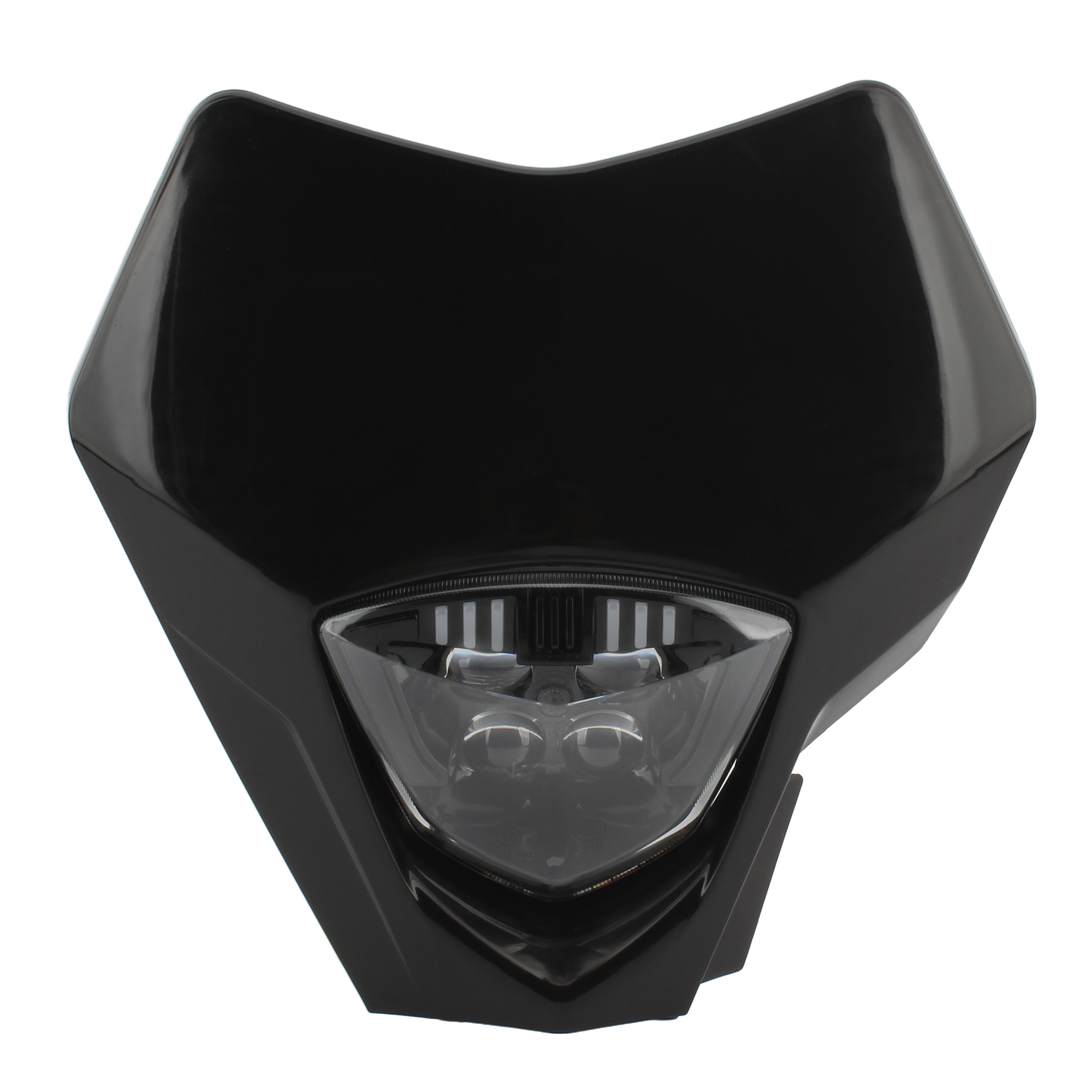 Faro LED para motocicleta Gas EC 250 300 250F 350F EX300 250F 350F 450F MC 250F 450 accesorios para Motocross Pit Dirt Bike: Negro