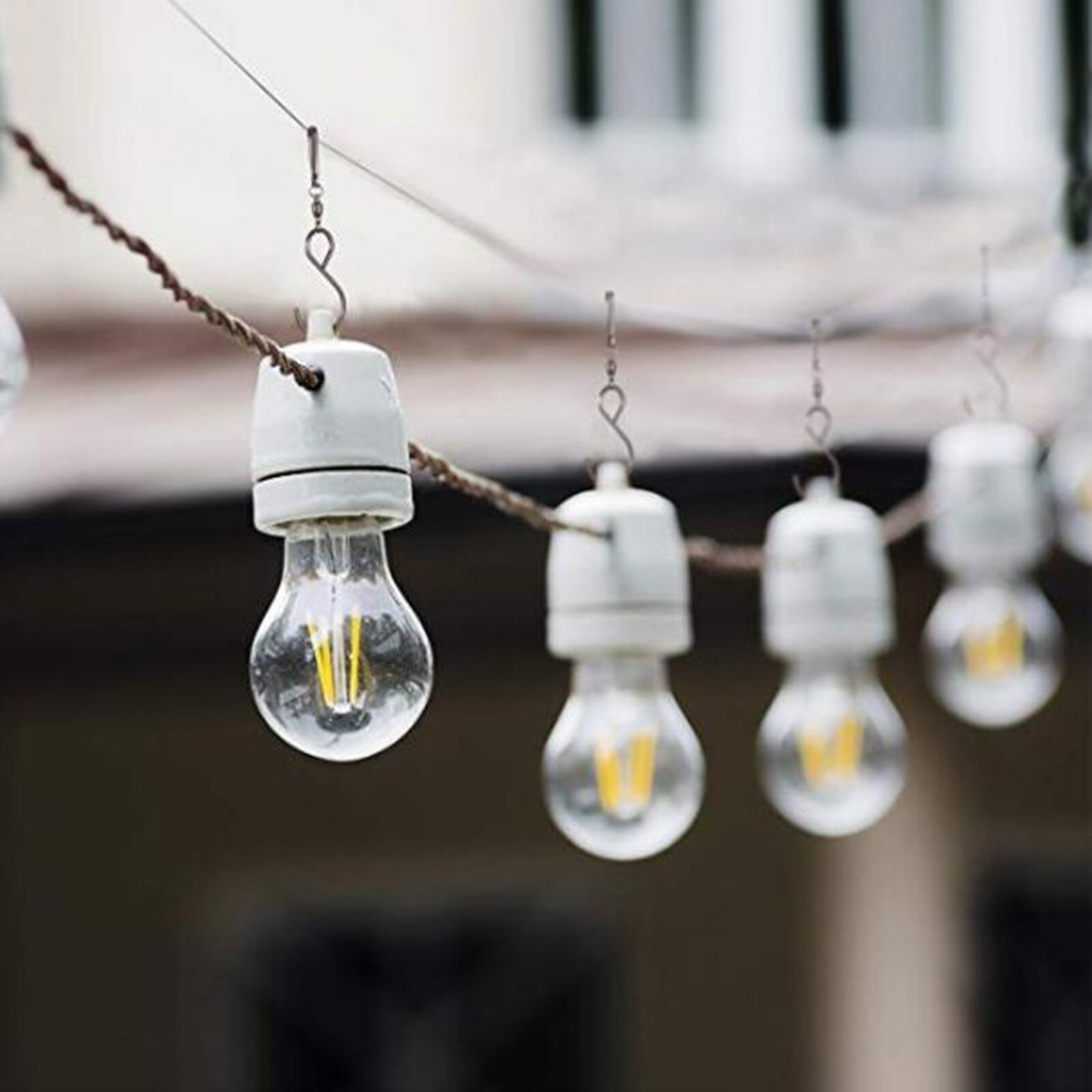 40# Metal Wind Hook Wind Bell Hook Stainless Steel Free Rotating Bearing Small Hook Unique S-shaped Hooks Multitool