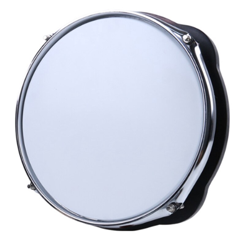 10 pollici A Percussione di Simulazione Tamburo Muto Dispositivo di Addestramento Rullante Tamburo Pratica tamburo pad Muto: Default Title