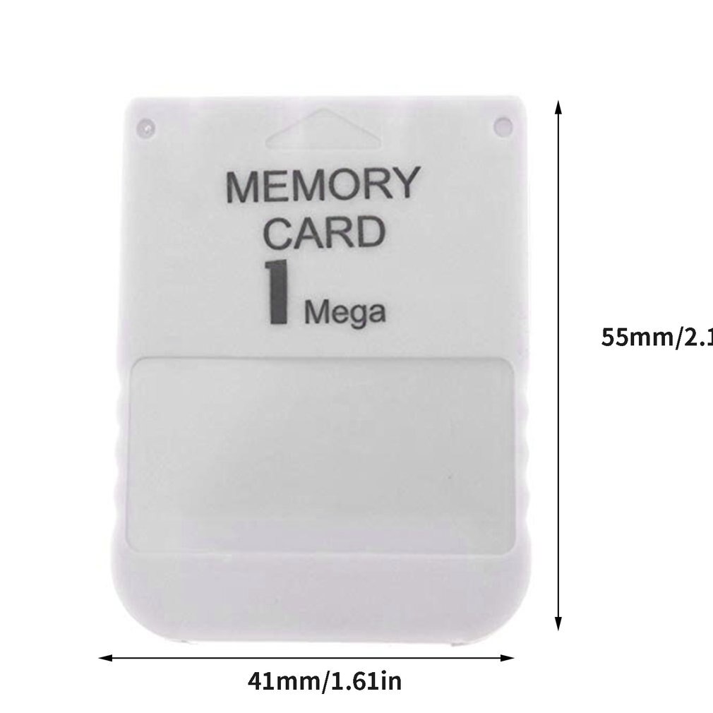 for PS1 Memory Card 1 Mega Memory Card For Playstation 1 One PS1 PSX Game Useful Practical Affordable White 1M 1MB