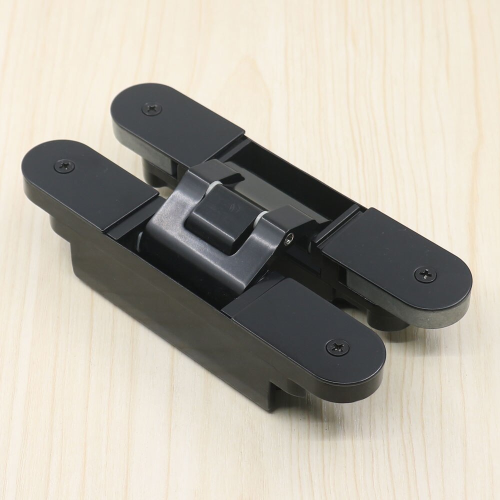 3 way adjustable concealed hinge black color hinge