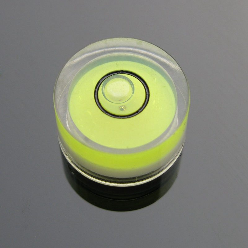 HACCURY 15*8mm Acryl waterpas Camera Accessoires mini waterpas Circulaire bubble level Balancing apparatuur