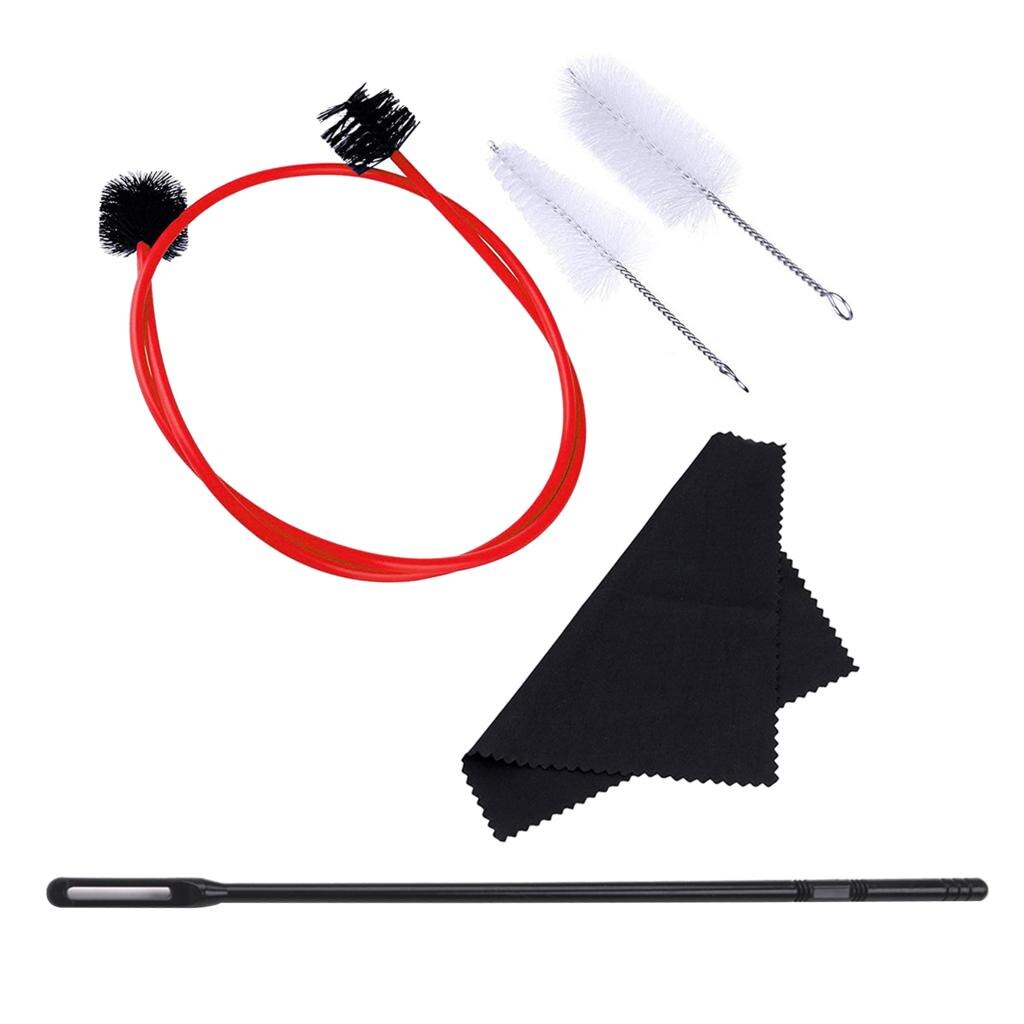 Trumpet Maintenance Cleaning Care Kit Brushes Snake Cleaning Cloth Trumpet Cleaner Maintenance Care Kit