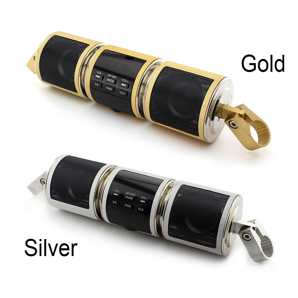 Radio Audio étanche pour moto, système de son, haut-parleurs stéréo, MP3B, Bluetooth