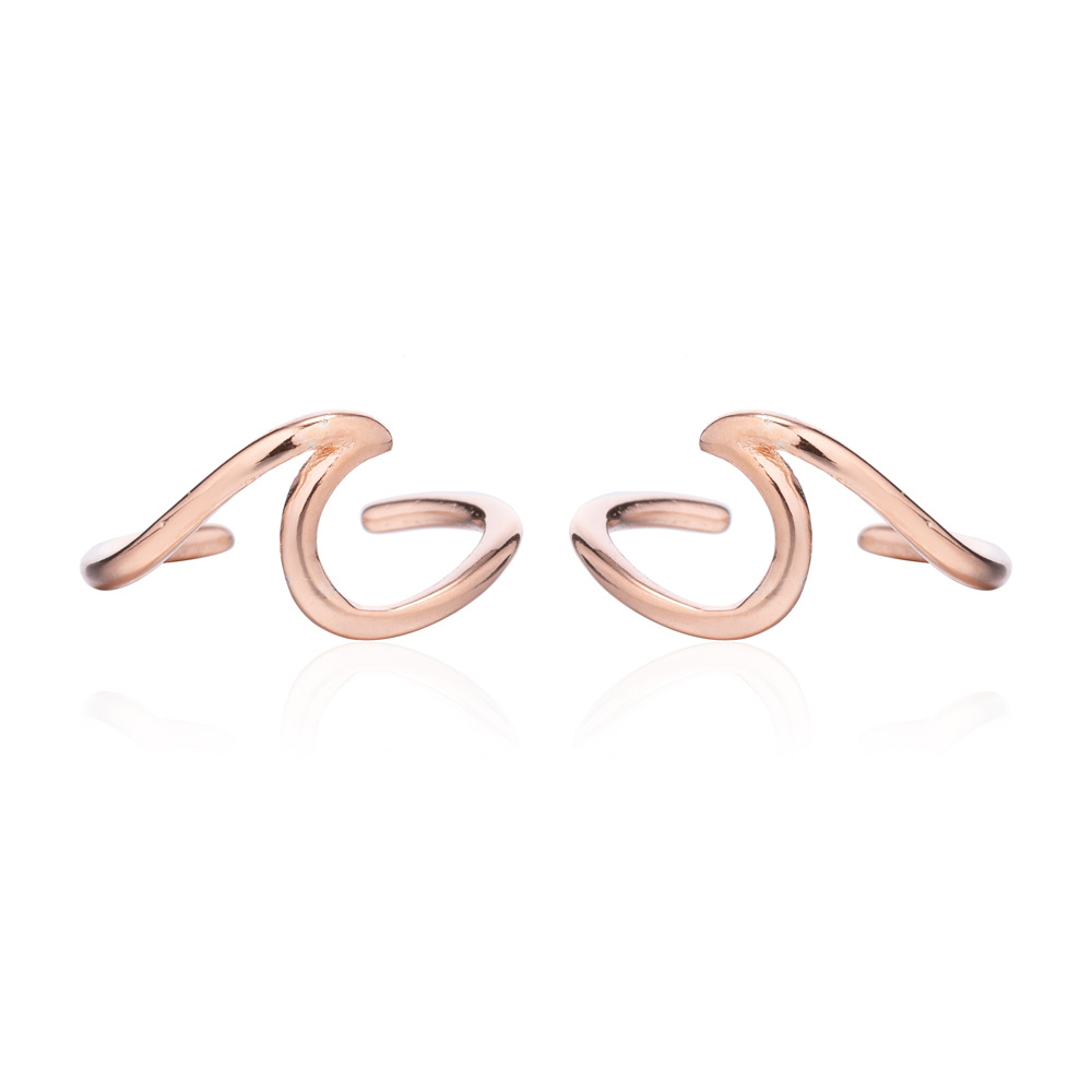 JeweBella Gouden Oor Manchet Oorbellen Geen Piercing Fake Conch Kraakbeen Helix Oorbel Stapel 18K Goud Geplateerd Fake Oorbellen Hypoallergeen CZ Wrap Verstelbare Dikke Oor Manchet Oorbellen voor
