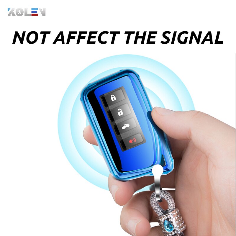 Soft TPU Car Remote Key Case Cover For Lexus NX GS RX IS GX LX RC ES 200 250 350 LS 450H 300H RX250T Car Styling Accessories Fob