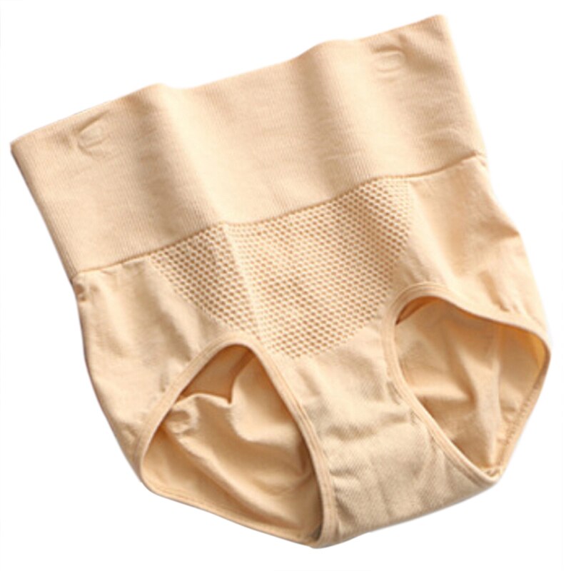 Breathable Control High Waist Slimming Pants Tummy Underwear Shapewear Women Panty Girdle Polyest Shiny Fabric Shape: nude