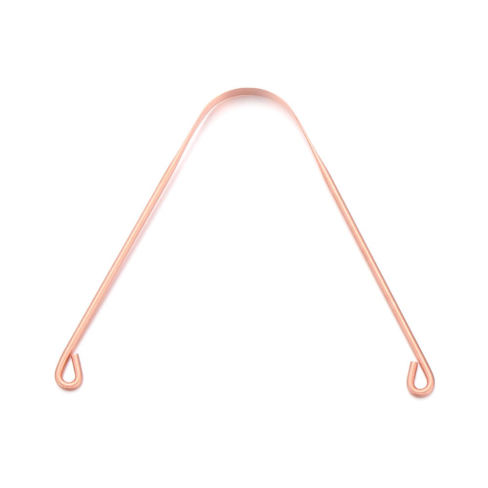 1 PC Tongue Scraper Cleaner Metal Cleaning Scraper for Men and Women Tongue Toothbrush Dental Oral Care Hygiene Tool