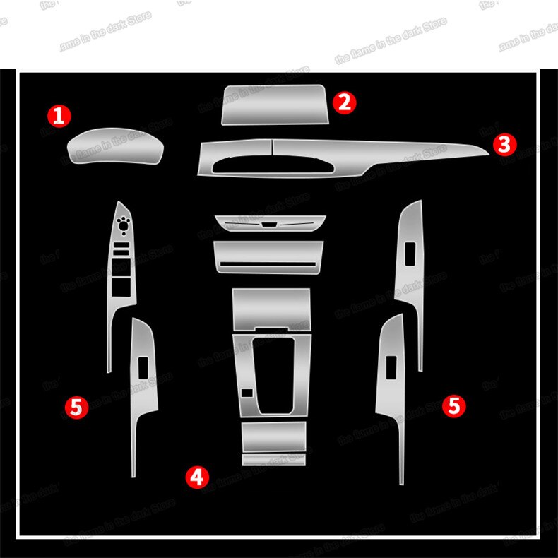 Lsrtw2017 tablero interior de coche transparente pantalla lcd engranaje panel película para Changan Cs75 adhesivo protector: type 2