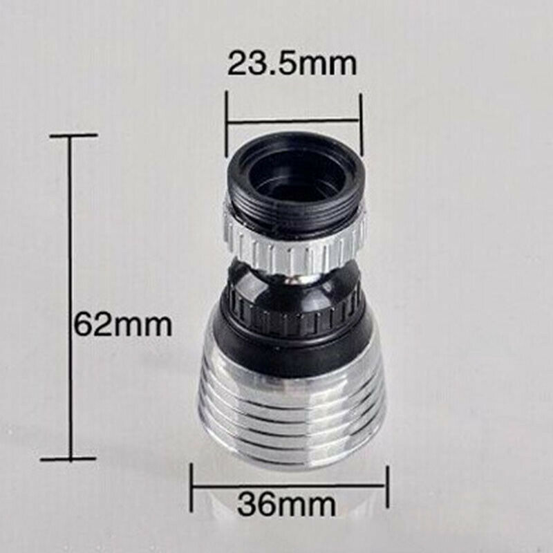 2Pcs Keuken Tap Hoofd 360 Graden Draaibaar Water Saving Schoon Filter Kraan Spuit Gefilterd Water