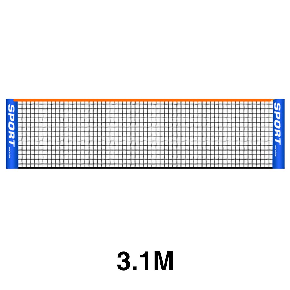 PE Faltbare Tragbare Strand Hinterhof Gericht Badminton Sport Ausbildung Standard Einfahrt Tennis Netz Einfach installieren drinnen draussen
