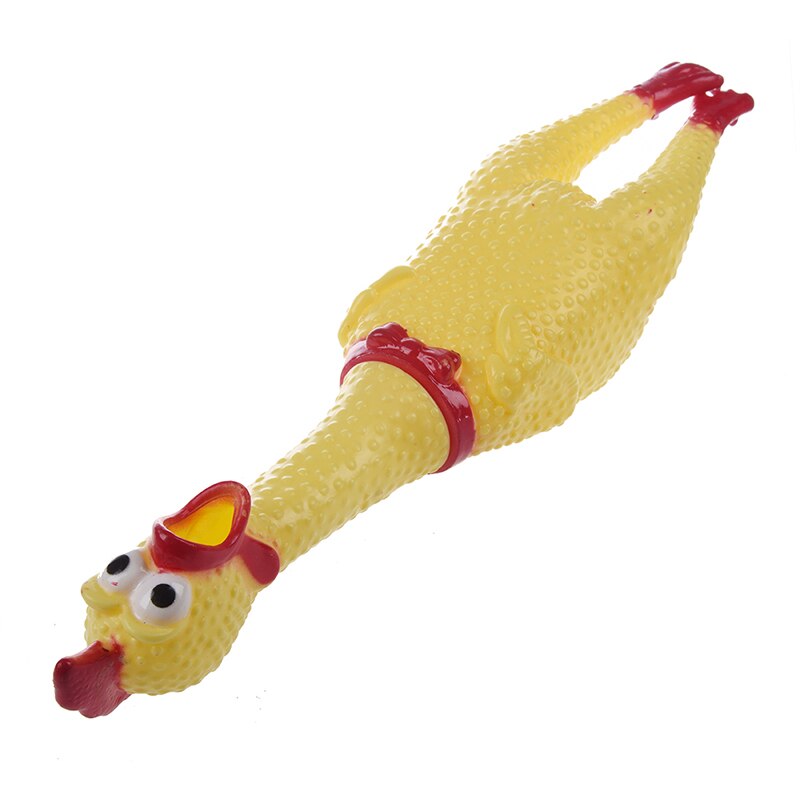 17 Inch Squeeze Snerpend Screaming Kip Grappig Speelgoed Kip Speelgoed