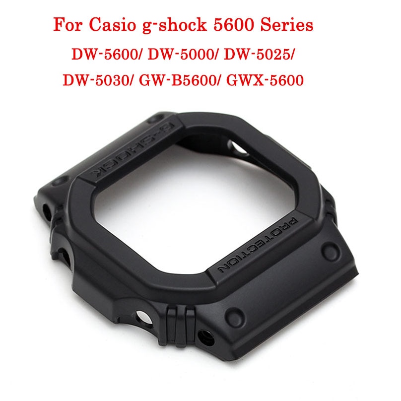 Coque de montre en Silicone pour Casio g-shock DW5600, boîtier en caoutchouc