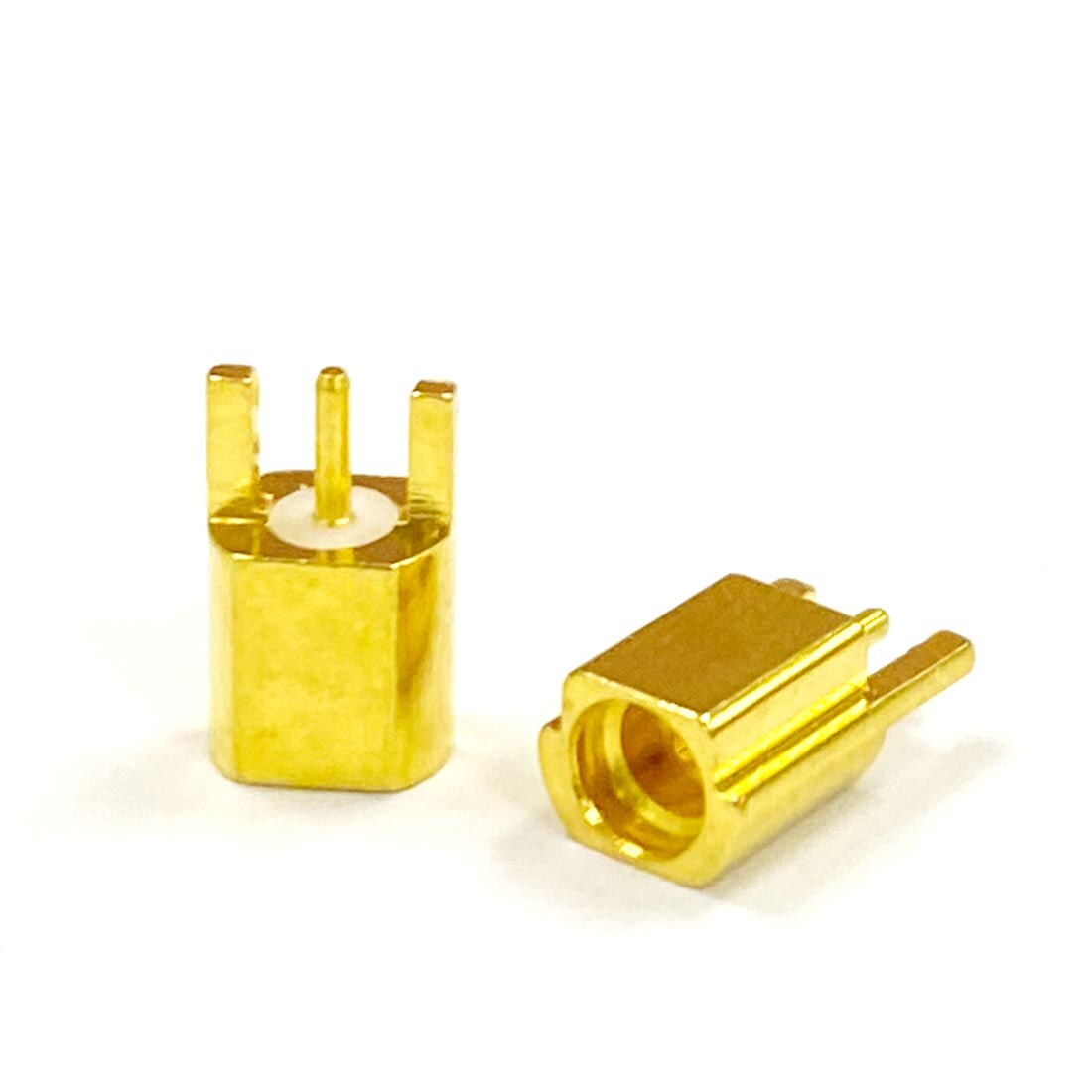 MMCX Female Jack RF Coax Connector PCB Mount Straight Goldplated