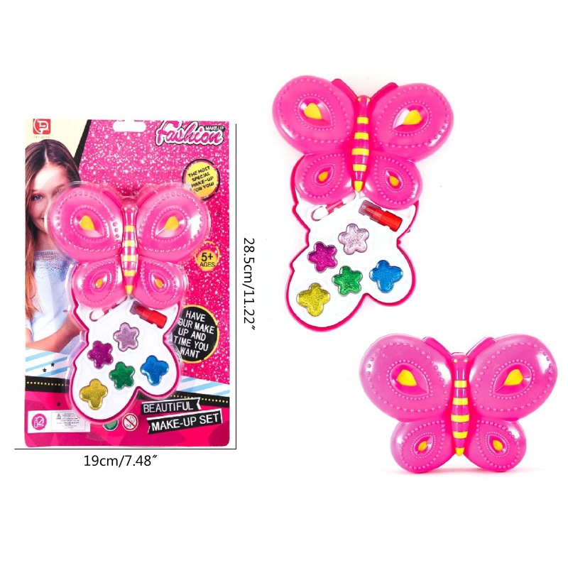 Miniatur-kompaktkoffer, rollenspiel-machen-hoch-spielzeug, kosmetik-schönheitsset für Teenager-mädchen: Bf-sl