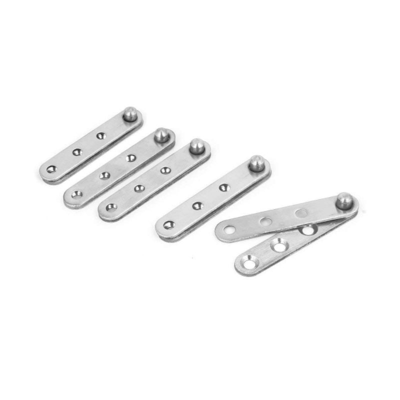 5pcs 60mm 360 Degree Rotable Drawer Window Door Pivot Hinges