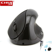 Ergonomic Vertical Mouse 2.4Ghz Wireless Gaming Mouse Rechargeable 1600DPI Adjustable Optical Mice Wrist Healing For Computer PC