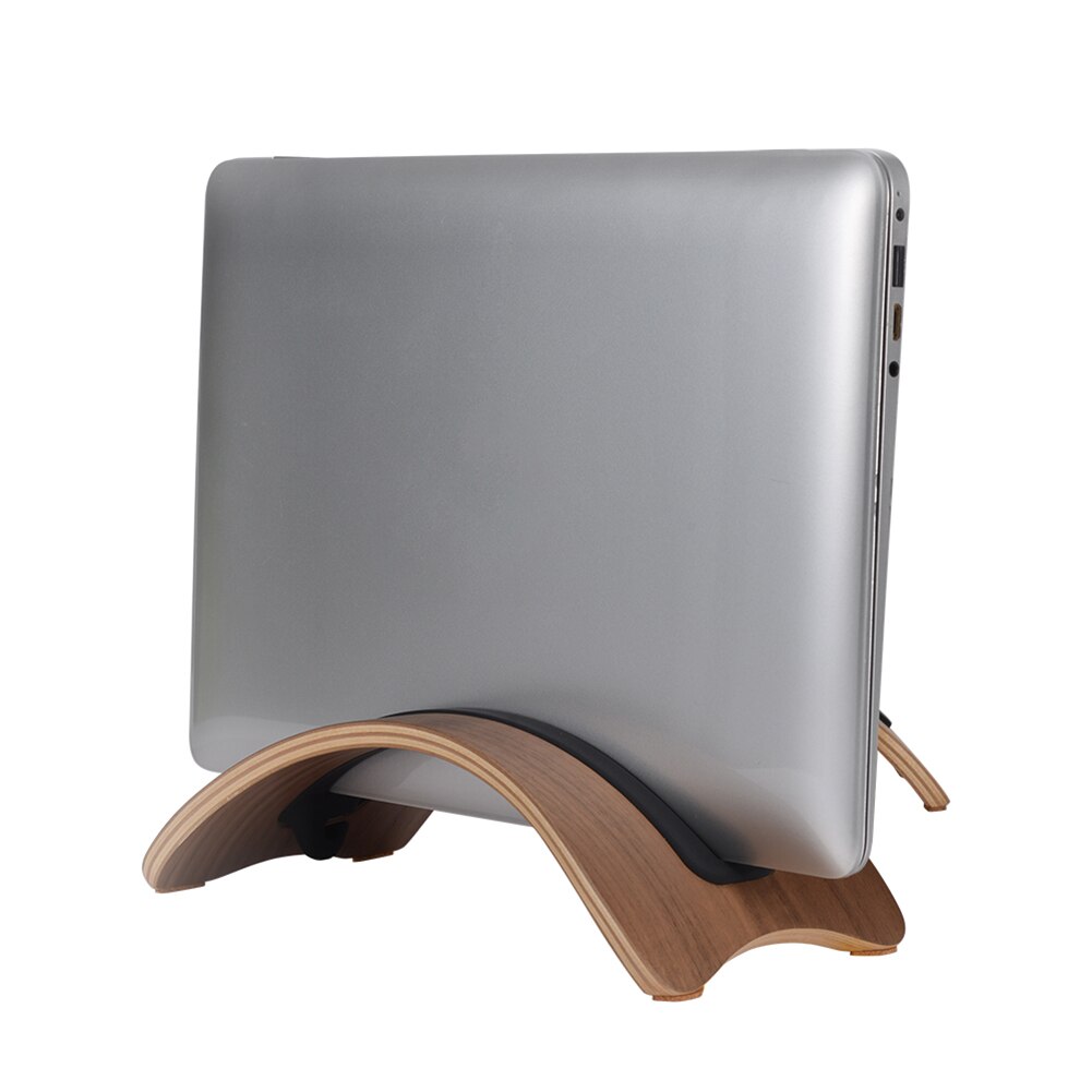 Samdi Houten Verticale Desktop Laptop Stand Holder Bracket Dock voor Macbook Air