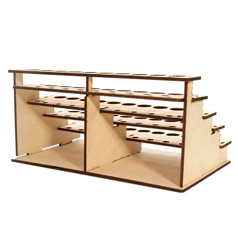 Farby butelki stojak farba DIY pędzle stojak wystawowy stojak robić przechowywania, pędzle malarskie taca modułbyć winnym narzędzie