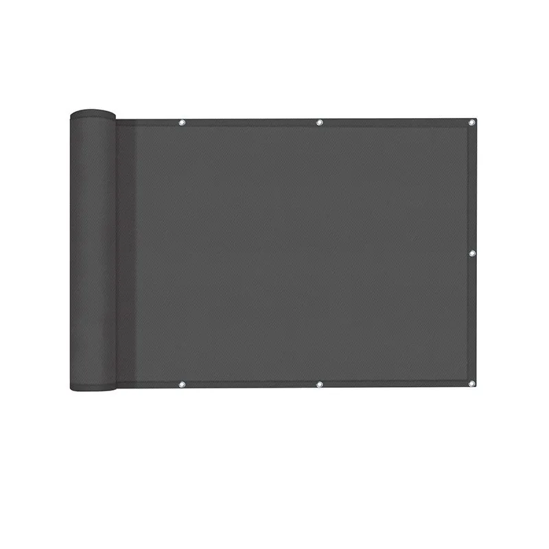 Anti-UV Sunshade Net Balcony Privacy Fence Netting Garden Succulent Plant Shade Net Shelter Screen Sunshade Swimming Pool Cover: 3m * 3m / WHITE