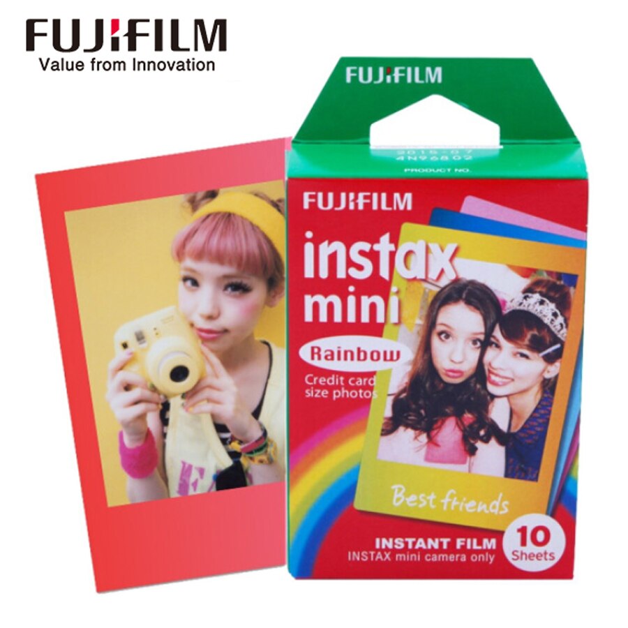10 blätter Fuji Fujifilm instax Mini 11 9 filme weißen Rand 3 Zoll farbe Film für sofortig Kamera Mini 8 9 11 7s 25 Foto papier